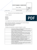 Prueba Lectura para Cualquier Curso