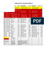 2015-16 Schedule Cardinals