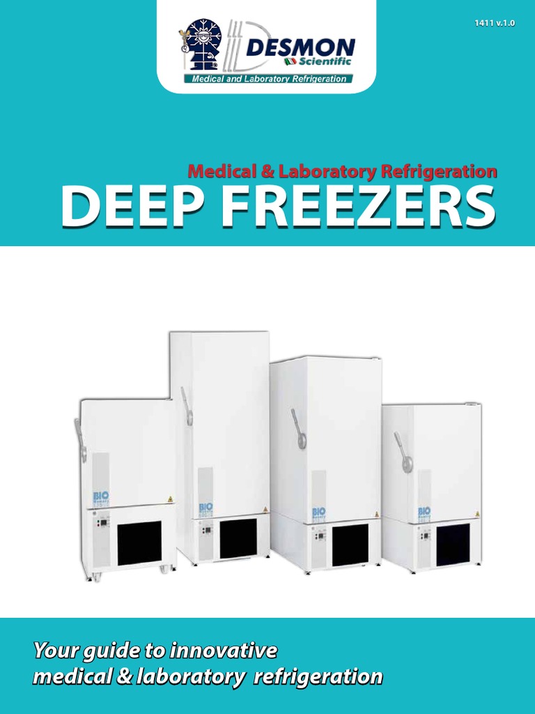 Desmon Ultra Low Temp Freezers Guide | PDF | Refrigerator | Refrigeration