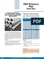 PVC Pressure Pipe: Steel Size Pipe A-24