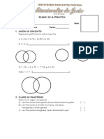 Examen de Matematica