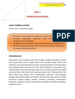 Unit TUJUH - Pengurusan Murid Edit 1 PDF-1 PDF