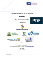 Plan Maestro Portuario de Barranquilla Resumen y Plan de Implementacion