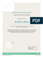 Kallen Ihi Certification