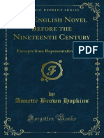 The English Novel Before The Nineteenth Century 1000036381 1