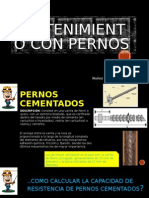 Sostenimiento Con Pernos (Cálculos)