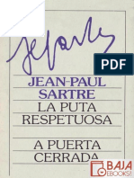 La Puta Respetuosa. a Puerta Ce - Jean-Paul Sartre