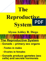 The Reproductive System: Alyssa Ashley R. Diego