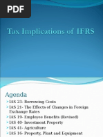 Tax Implications of IFRS