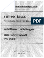 Adelhard Roidinger Der Kontrabass Im Jazz