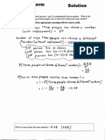 Midterm Solutions