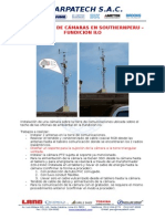 CCTV - Fundición SCC Ilo Informe
