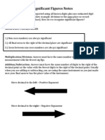 Chemistry - Significant Number Notes