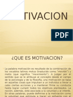 Motivación