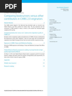 Barclays CMBS Strategy Weekly Comparing Bookrunners Versus Other Contributors in