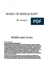 Music of the Middle East - Scales, Rhythms, Forms & More