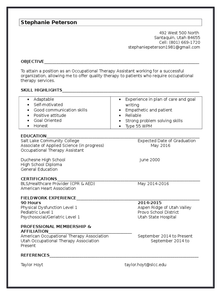 Myresume PDF