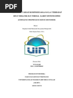 Download SKRIPSI Pengaruh Variasi Komposisi Organoclay Terhadap Sifat Mekanik Dan Termal Karet Sintetis EPDM Yuliasari FST by Yulia Sari SN292135655 doc pdf