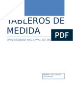 TABLEROS DE MEDIDA Informe N 2