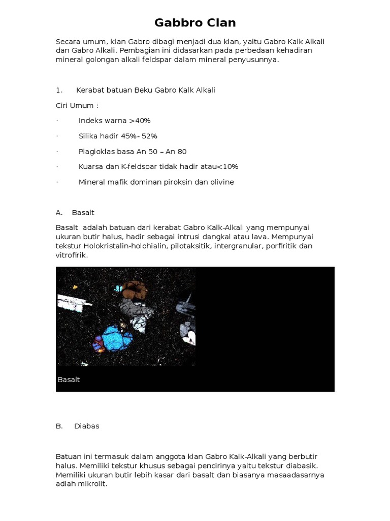 Gabbro Clan | PDF