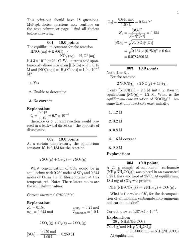 General chemistry tests and answers picture