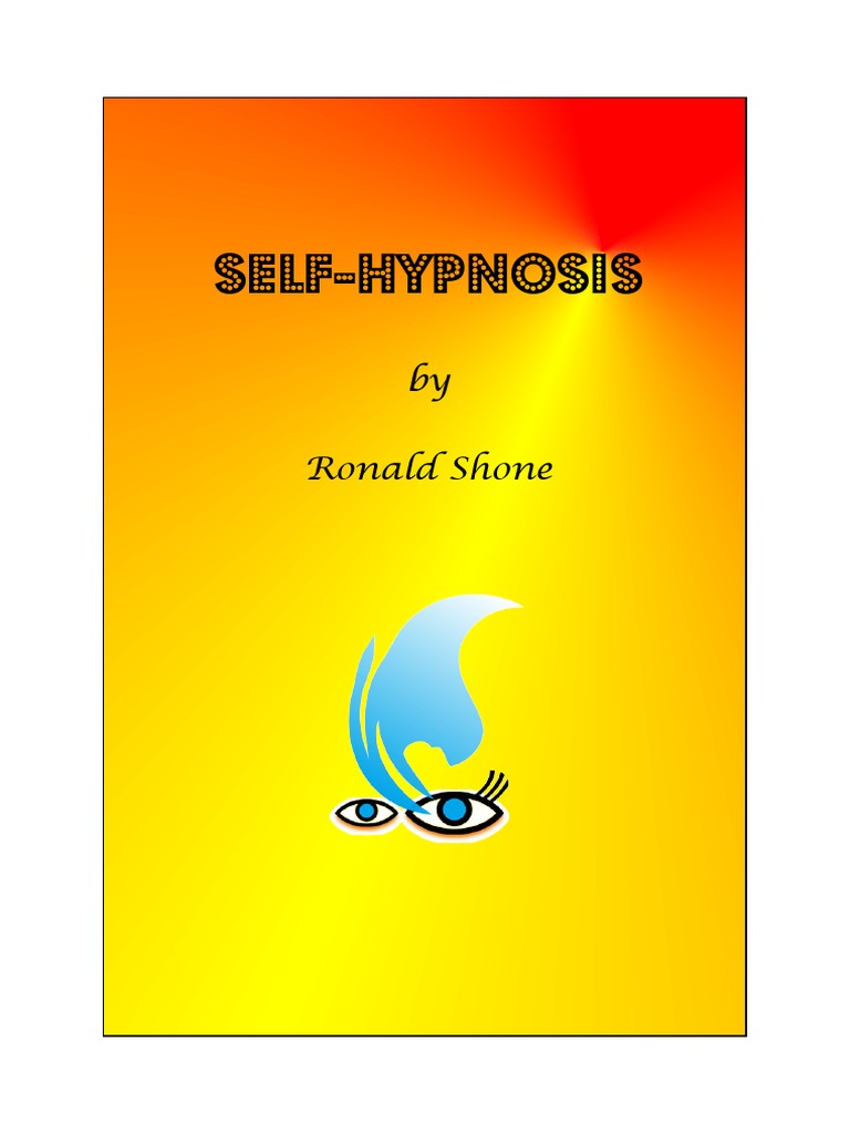 Self Hypnosis Book Ronald Shone Hypnosis Cognition