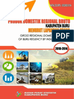 Produk Domestik Regional Bruto Kabupaten Buru Menurut Lapangan Usaha Tahun 2014