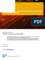 HANA Analysis Processes