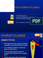 moddeling of hydrocyclones