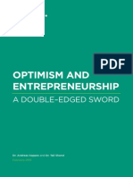 Optimism and Entrepreneurship - A Double-Edged Sword 