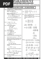 Ssc Mains (Maths) Mock Test-16 (Solution)