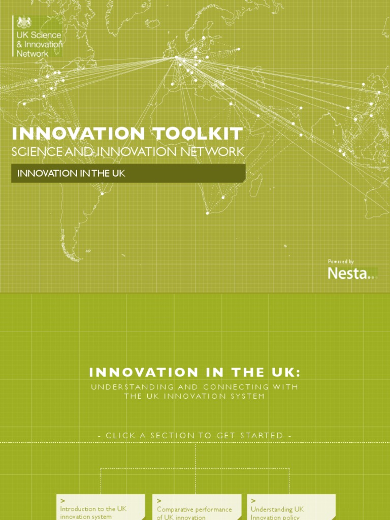 UK Innovation Toolkit Overview | PDF | Innovation | Research And ...