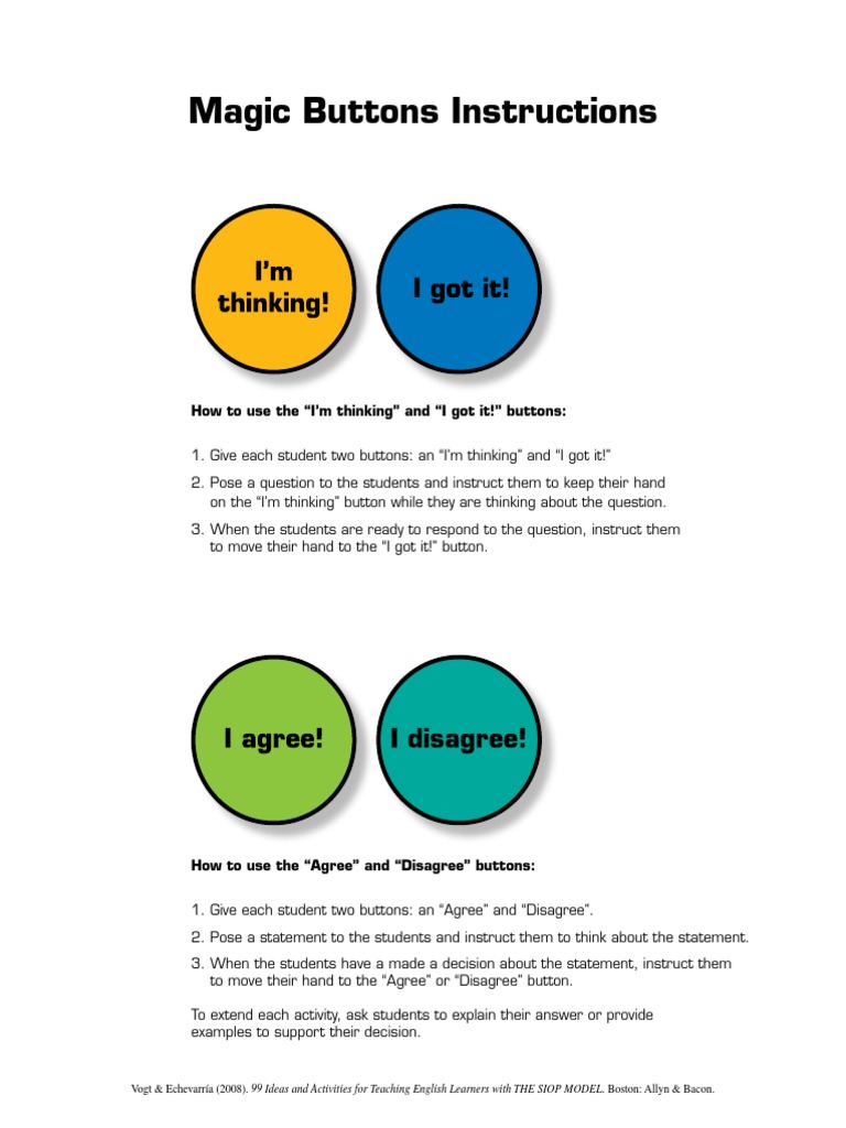 Engaging Students with Response Buttons | PDF