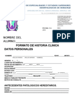 historia clinica