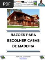 Razões para Escolher Casas de Madeira