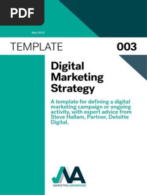 Digital Marketing Strategy