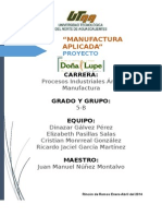 Proyecto de mejora de control de inventarios y estandarización de proceso en Panadería Doña Lupe