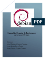 Manual y Ejercicios en Debian