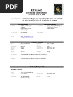 Contoh Cover Letter n Resume  Telecommunication