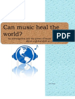 Can Music Heal the World