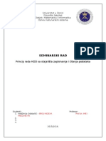 Seminarski Rad - Pisanje I Čitanje Podataka (HDD)