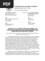 Roger Thomas Clark Arrest Press Release