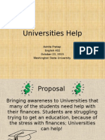 universities help