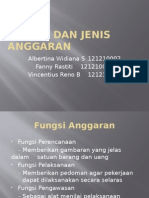 Fungsi Dan Jenis Anggaran