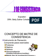 Matriz de Consist Enc i A