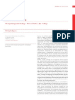 17. Psicopatología Del Trabajo – Psicodinámica Del Trabajo. Dejours. 2011