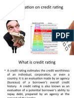 My Presentation on Credit Rating