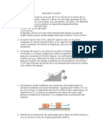 Problemas Segundo Parcial Mecanica Clasica