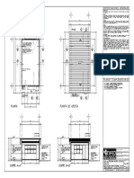 A-01 Plantas y Cortes Aula Inifed