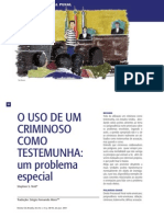 O Uso de Um Criminoso Como Testemunha: Um Problema Especial - Stephen S. Trott